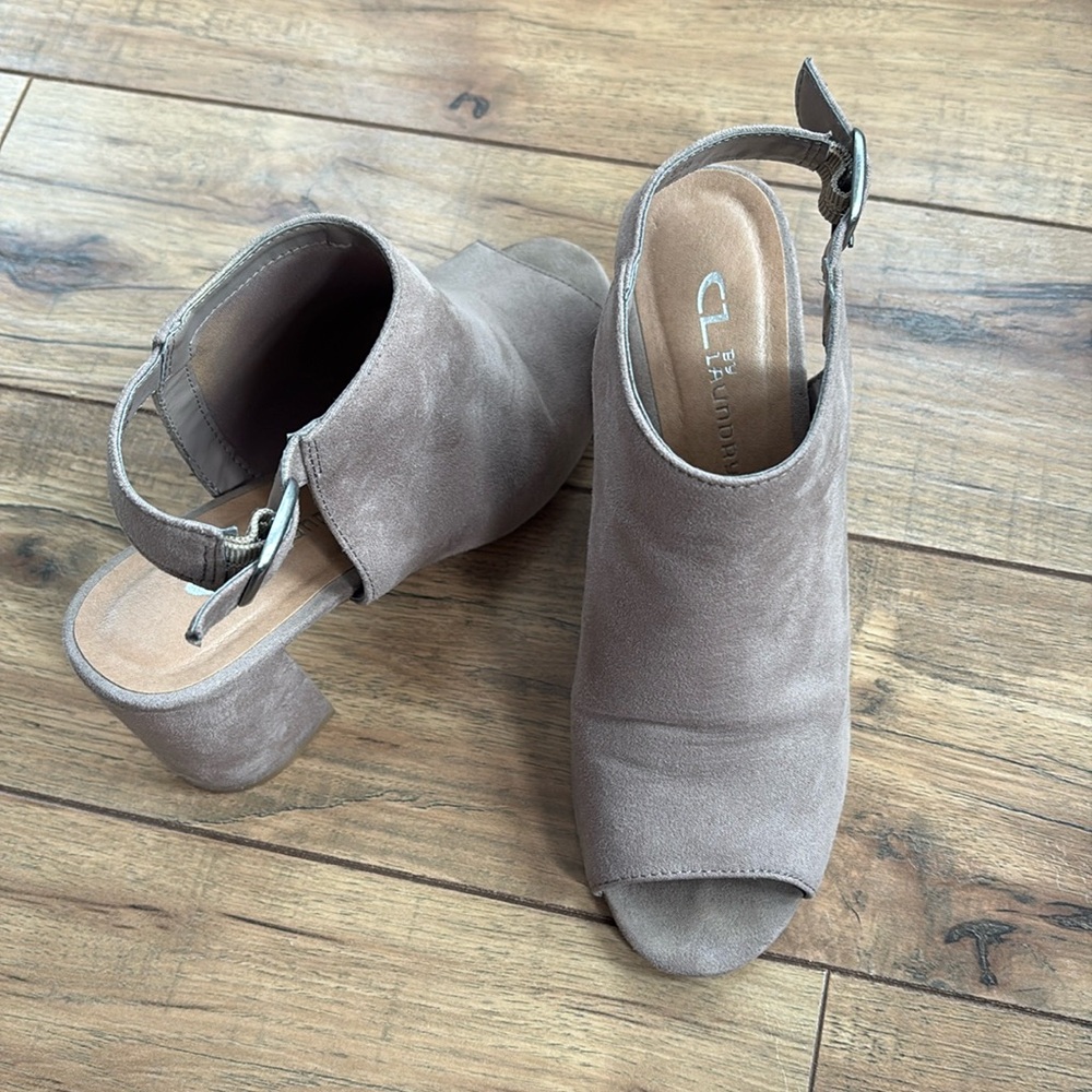 Block Heel Open Toe Women’s Heels